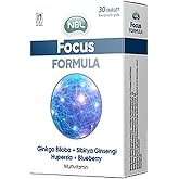 NBL Focus Formula 30 Tablet Zihinsel Performans Takviyesi