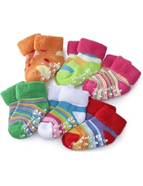 Baby Mädchen und Jungen Babysocken 6er Pack BS-423
