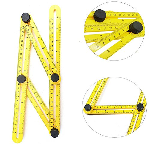 Skylove Angle-izer Vorlage Werkzeug – Vorlage Marker Tool Langlebig Einfach zu festigen Erstellen professionelle Layouts & Marker für Handymen, Bauherren, Handwerker - 3
