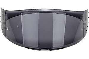 TISHITA Reemplazo de La Lente de La Visera Del Casco Integral de La Motocicleta MT V-14 para Targo - Profundo té