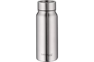 THERMOcafé by THERMOS TC DRINKING MUG stainless steel mat 0,50l, Thermobecher Edelstahl, Isolierbecher, Kaffeebecher to Go Thermo, auslaufsicher, 9h heiß & 18h kalt, spülmaschinenfest, BPA-frei