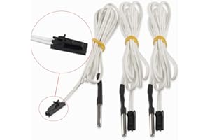 FYSETC Prusa i3 MK3 Aggiornamento Hotend Parti Hotend HT-NTC100K Termistore Sensore ad alta temperatura + 300 gradi 2 pin per Reprap stampante 3D MK3 Estrusore blocco riscaldante, 3 pezzi