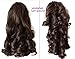 Produktbild PRETTYSHOP 2 IN 1 Haarteil Pferdeschwanz Zopf Haarverlängerung Haarverdichtung ca 40cm und 50 cm braun #8 H4-2