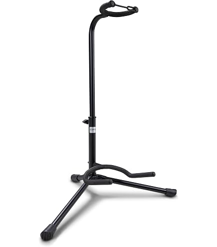 iGadgitz Xtra U6995 Stand Guitare Support Pliable Universel Guitar Stand avec Bras en Mousse - Classique, Acoustique, Électrique, Basse - Noir iGadgitz Xtra U6995 Stand Guitare Support Pliable Universel Guitar Stand avec Bras en Mousse - Classique, Acoustique, Électrique, Basse - Noir