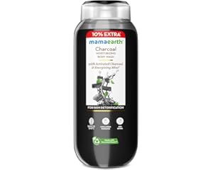 Mamaearth Charcoal Moisturizing Body Wash with Activated Charcoal & Energizing Mint Scent for Skin Detoxification-275ml | Deeply Cleanses |Intensely M