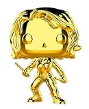 Licencia oficial Funko- Pop Marvel Figura de Vinilo Viuda Negra (Cromado), (33516)