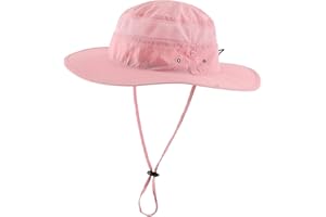 Magracy Unisex Outdoor Mesh Bucket Hat Sommer Breite Krempe UV-Schutz Hut Fischerhut
