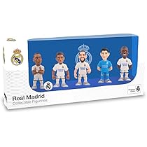BANDAI Minix Collectible Figures - Set of 5 Real Madrid CF Dolls