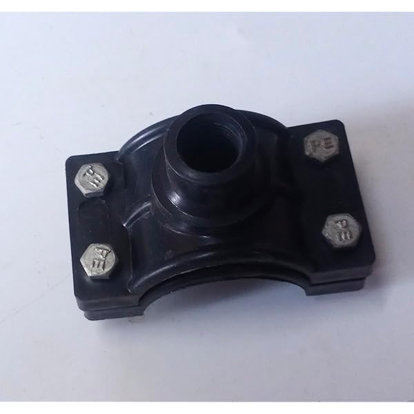 PVC Saddle Clamp 90mm (Gray Colour) : Amazon.in: Garden & Outdoors