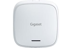 Gigaset Climate ONE X Sensor - Smart Home - sensore climatico per una buona temperatura ambiente - misuratore di umidità - rapporti sulla ventilazione - controllo tramite app, bianco
