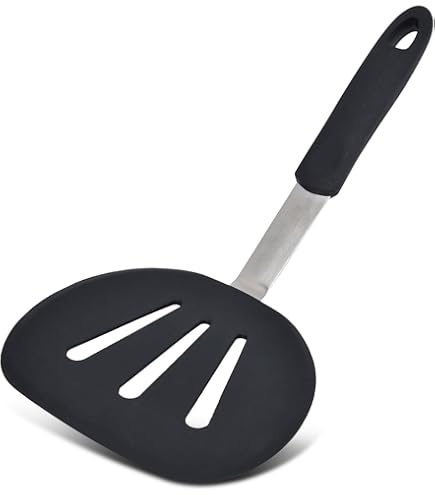 Set 2 Spatole In Silicone Per Cucina - Antiaderenti, Resistente Al Calore, Per Pancake E Uova - Foto 2