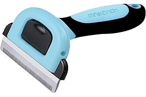 MAIKEHIGH Hundebürste Katzenbürste, Unterfellbürste Katze Hunde, Katzenkamm Fellpflege für Kleine Hunde und Katzen mit Kurzen Haaren (M)