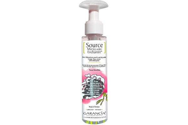 Garancia eau micellaire rose 100ml