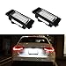 Produktbild WEFIE 2 Stück LED Kennzeichenbeleuchtung Nummernschild Beleuchtung für A1 A4 A5 A6 A7 Q5 TT Kennzeichenleuchte Superb Fabia Rapid Octavia