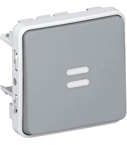 Va et vient lumineux - Legrand Plexo 55 - Blanc - Composable