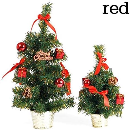 CHINAUK 1PC Christmas Tree Christmas Decoration Gifts Desktop Decorative Christmas Supplies Decorative Desk Christmas Tree 30cm or 45cm