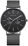 BERING Herren-Armbanduhr Classic Multifunktion mit Wechselarmband 14240-222