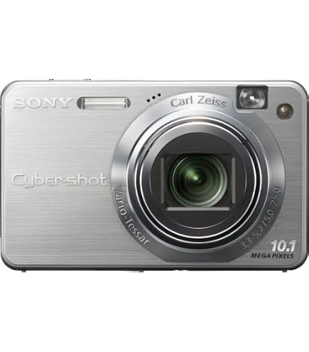 Sony Cyber-shot DSC-W35 Digital Camera - Silver (7.2MP, 3x Optical