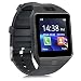 Produktbild Pandaoo dz09 Bluetooth Smart Watch mit Kamera für Samsung, HTC, Sony und andere Android Smartphone Schrittzähler Fitness Sleep Monitor Anti-Lost Freisprecheinrichtung Call Nachricht Fernbedienung Benachrichtigt, (schwarz)