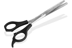 INSTRUMENTENRW Ciseaux de toilettage pour chiens et chats en acier inoxydable avec lame tranchante et précise pour effiler le pelage des animaux 16 cm