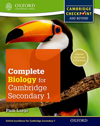 Complete Biology for Cambridge Secondary 1 Student Book: For Cambridge Checkpoint and Beyond (Checkpoint Science)