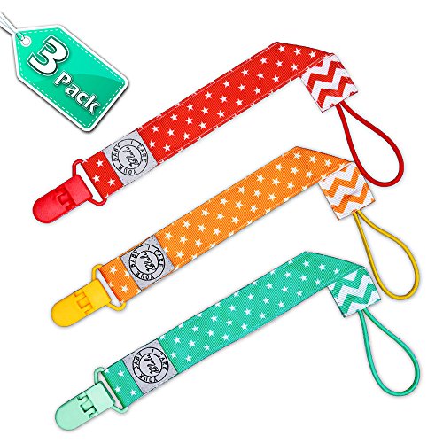 Blulu Dummy Clip Holder Unisex, 3 Pack