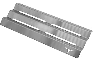 Kette´s Grillzubehör Brennerabdeckung,Edelstahl Aromaschienen ähnlich Flavorizer Bars Flammbleche (Napoleon Lex/Le 420mm)