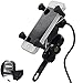 Produktbild Forspero 12V-30V 3,5-6 Zoll Motorcycle Phone GPS Holder X-Style USB Charger Power Outlet Socket
