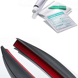 ISpchen Radlaufleisten Set - Schutz Vor Kratzern & Stylisches Carbon-Look