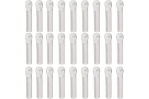 XIAOBUU 100 Pcs Carp Match Floats Fishing Tackle Waggler Float Adaptors Silicone Float Adaptors for Fishing Accessories