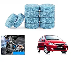 Asryd Car Wiper Detergent Effervescent Tablets Auto Windshield Cleaner Glass Tablets| Better Visibility | Safer Driving | Made in India | for Tata Indica Vista (10 Tablets)