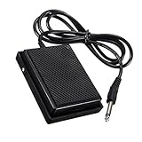 Universal es un pedal de sostenido, mantenga el una teclado electrónica, que es fácil, compacto y resistente.