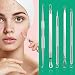 AMTOK Blackhead Remover Tool Kit 5 Pcs Set Acne Pimple Comedone Extractor Tool for Whitehead Popping Zit and Facial Blemishes Removal