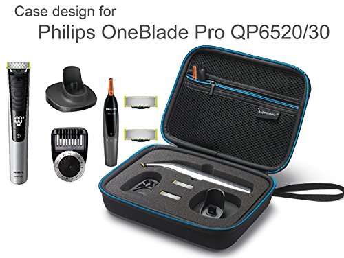 Supremery Tasche für Philips OneBlade Pro QP6520-QP6510 Case Schutz-Hülle Etui Tragetasche - 3