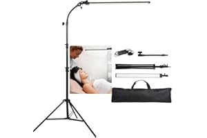 GSKAIWEN Kit di Illuminazione LED da Studio Fotografico con Supporto e Borsa Tubo Morbido per Bellezza, Sopracciglia, Tatuaggio, Trucco, Odontoiatria, Ciglia, Ritratto, Luce per Fotografia Di Prodotto