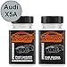 Produktbild Autolack Lackstift Set Audi X5A Kumulusblau / Cumulus Blue Basislack Klarlack je 50ml