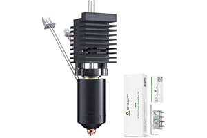 Creality K2 Plus Hotend, Kit de bloque calefactor de cerámica original, boquilla Unicorn de intercambio rápido, resistencia a altas temperaturas de 350°C para K2P Combo/ K2 Plus