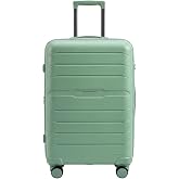 MODELISA - Large Travel Suitcase with 4 Swivel Wheels Rigid Expandable Luggage Polypropylene 28'' 77.5X49X31cm, 110L, 3.95kg