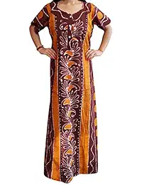 Indiatrendzs Women's Cotton Nighty, Nightdress (Free Size)