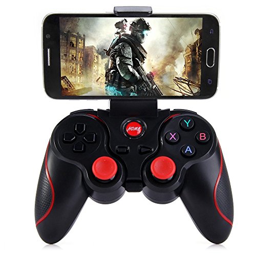 INLIFE Android Game Controller,T3 Wireless Bluetooth 3.0 Gamepad Gaming Controller Joystick for Android Smartphone…