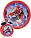 Produktbild alles-meine.de GmbH 2 tlg. Set Wanduhr & Wecker -  Spider-Man  - 25 cm groß - Uhr - Analog - Woh..