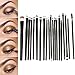 Hotrose® Christmas 20pcs Black Pro Cosmetic Makeup Brushes Set - Eyeshadow Mascara Lip Brush