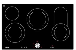 Neff T18PT16X0 N70 Autarkes Glaskeramik Kochfeld, Glaskeramik, 80 cm breit, TwistPad, Flächenbündig