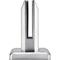 TopHGC 304 Edelstahl Glasklemme, Glashalterung Bodenmontagepfosten für rahmenlose Glasscheiben Glasschirm Glaspool…
