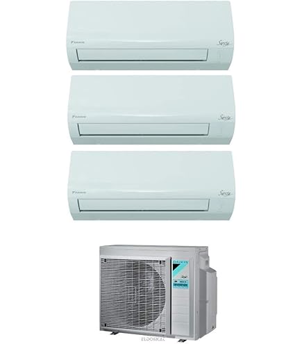 3S CLIMATISEUR PANASONIC DUAL SPLIT ETHEREA GRAPHITE SÉRIE Z 9k+12k
