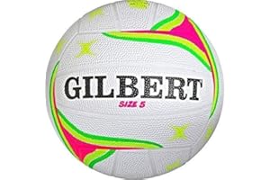 ONLY SPORTS GEAR Gilbert Netball Ball Apt Fluorescent Size 5