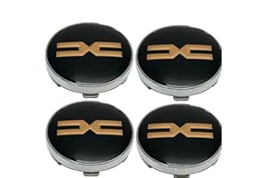 XVBFSC 4 Pièces Cache Moyeux pour Dacia Duster 2010-2021 2022 2023 2024 2025, Capuchon Enjoliveur Centre Roue Centre de Jante Capuchons Badge Logo Accessoires,A-56mm