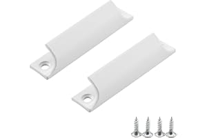 HFMYGS Balkontürgriff Außen, Terrassentür Griff, Terassentürgriff Außen mit Schrauben, Türgriff Balkontür, Aluminiumlegierungsgriff, für Fenster, Schränke Schubladen und Schranktüren usw