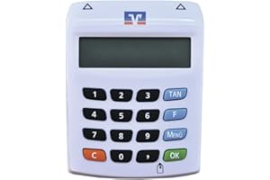 GENERIC Digipass 836 Chip TAN-Generator für chipTAN-optisch HHD 1.4 | Optimal für Sparkasse, Volksbank, Raiffeisenbank, DKB-Girokarte u.w.