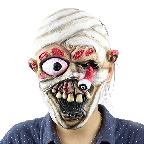 Preisvergleich Produktbild Fushkong Halloween Verkleiden Sich Horror Hooded Latex Maske